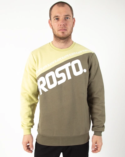 Bluza Prosto Slant Oliwkowa / Żółta
