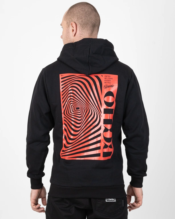 Bluza Z Kapturem El Polako Echo Czarna