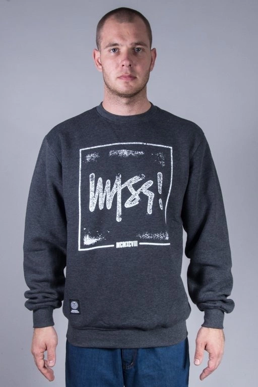 MASS CREWNECK STAMP GREY