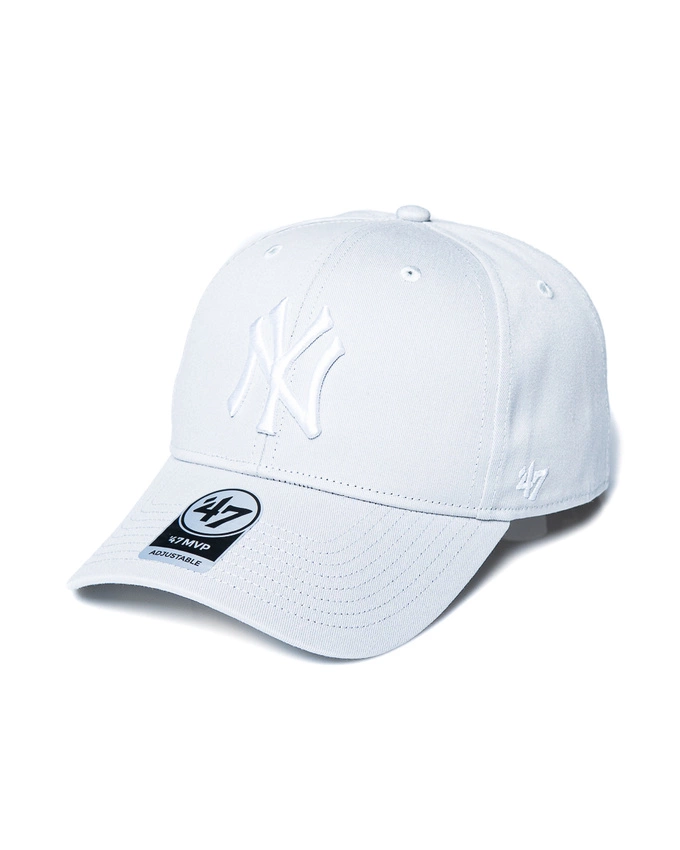 Czapka 47 Brand MLB New York Yankees Raised Basic 47 MVP Szara