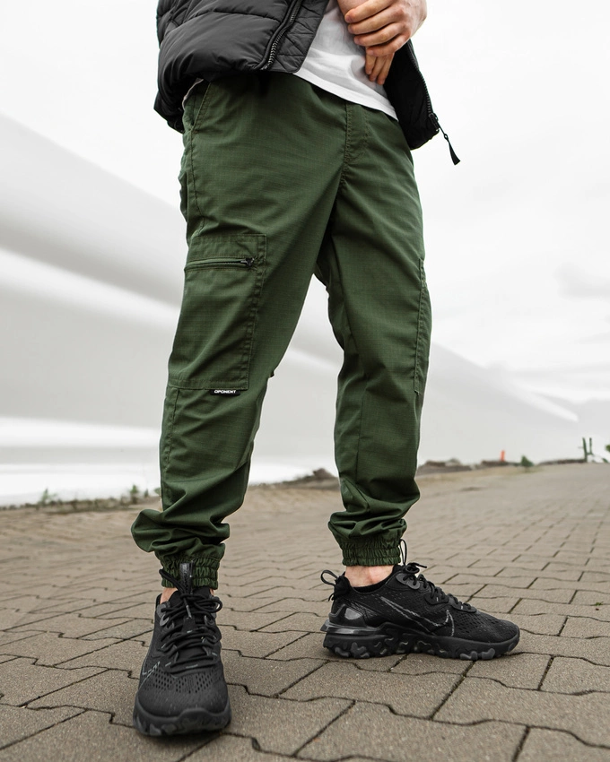Spodnie Ripstop Jogger Oponent Laur Cargo Khaki
