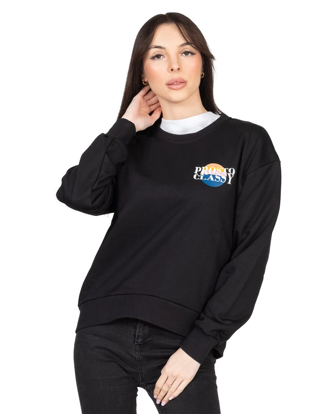 Bluza Damska Prosto Peeta Czarna