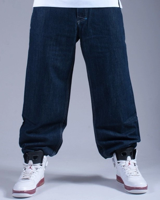 MASS SPODNIE JEANS ETERNITY DARK BLUE