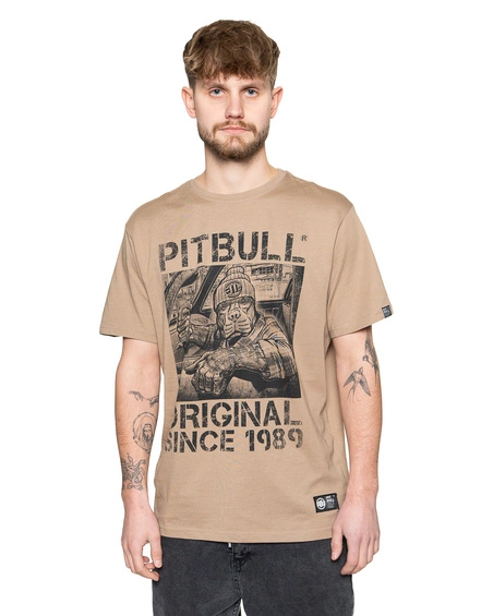 Koszulka Pitbull Drive Beżowa