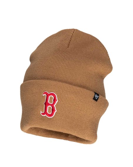Czapka Zimowa 47 Brand Boston Red Sox Beżowa / Czerwona