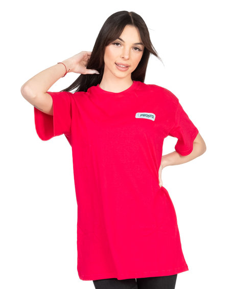 Koszulka Damska Prosto Simplo Czerwona