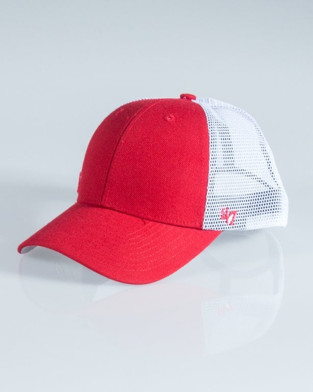 47 BRAND CAP TRUCKER NEW YORK YANKEES SMALL RED-WHITE