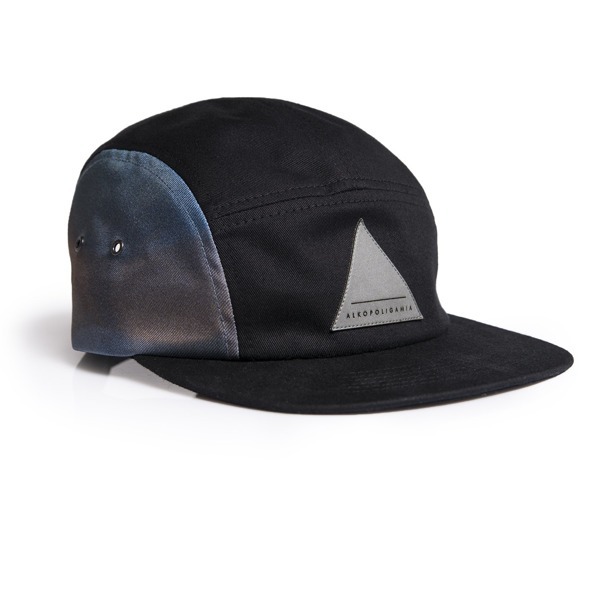 ALKOPOLIGAMIA CAP 5PANEL BLACK-BLINDED