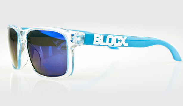 BLOCX OKULARY FREESTYLE CLEAR X BLUE