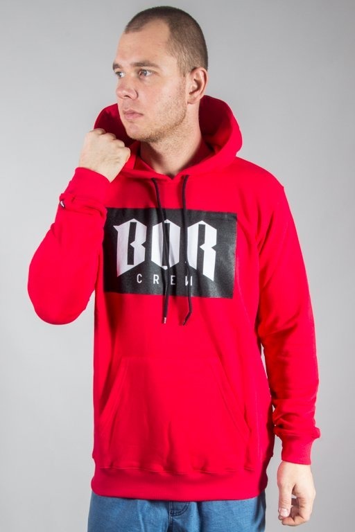 BOR HOODIE BOR NEW RED