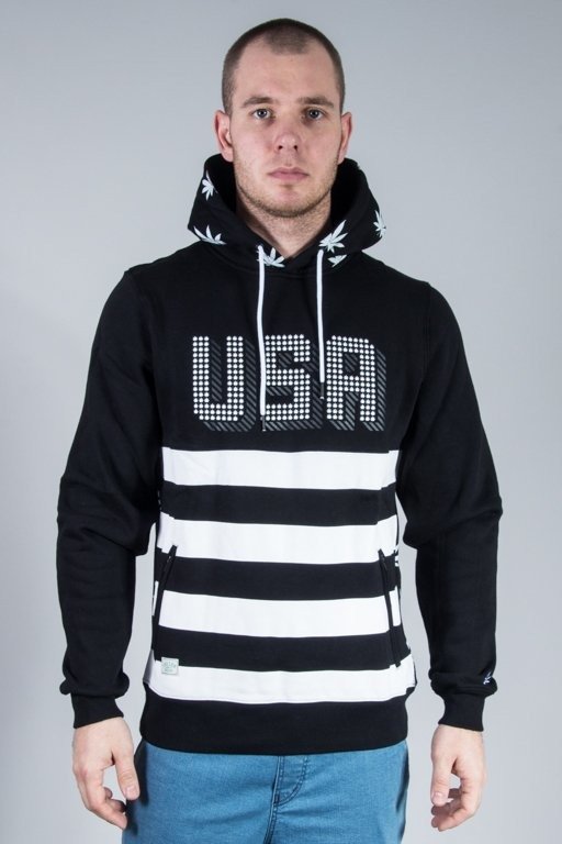 Bluza Cayler & Sons Hoodie United We Stand Black-White