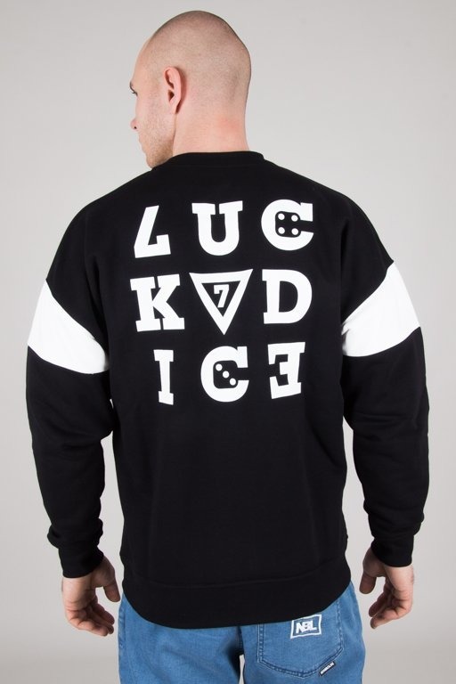 Bluza Lucky Dice Nine Letters Black-White