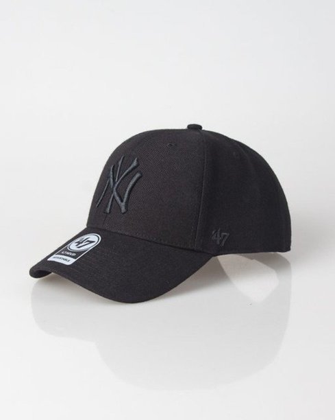 Czapka 47 Brand Snapback New York Yankees Black - Black