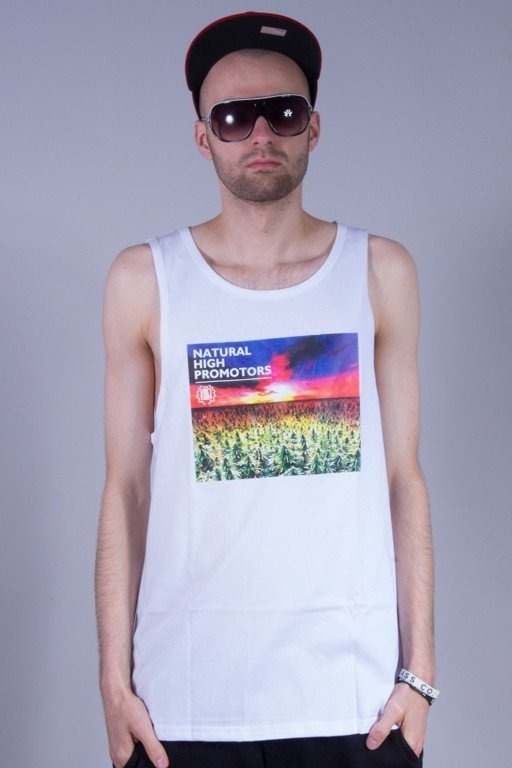 DIIL TANK TOP NATURAL HIGH PROMOTORS WHITE