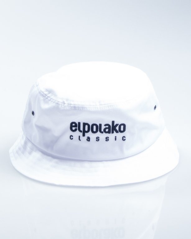 EL POLAKO BUCKET HAT CLASSIC WHITE