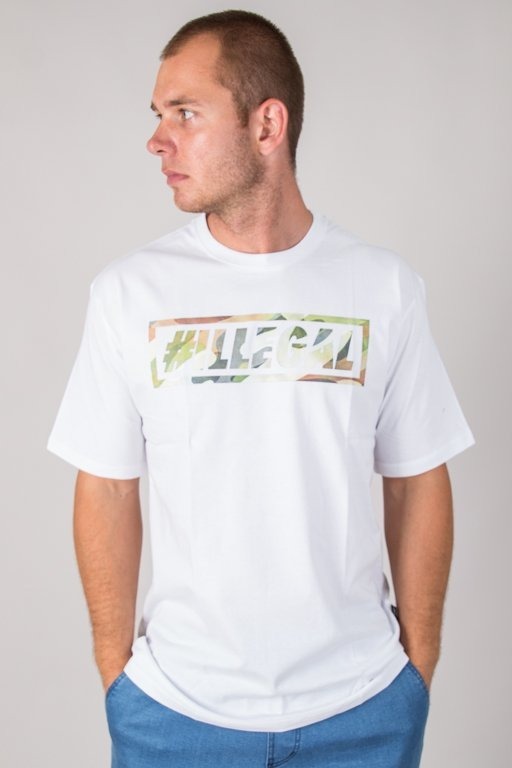 Illegal Koszulka T-shirt Moro White