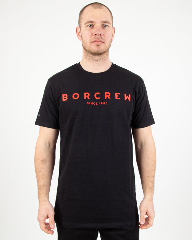 Koszulka Bor Borcrew Black-Red