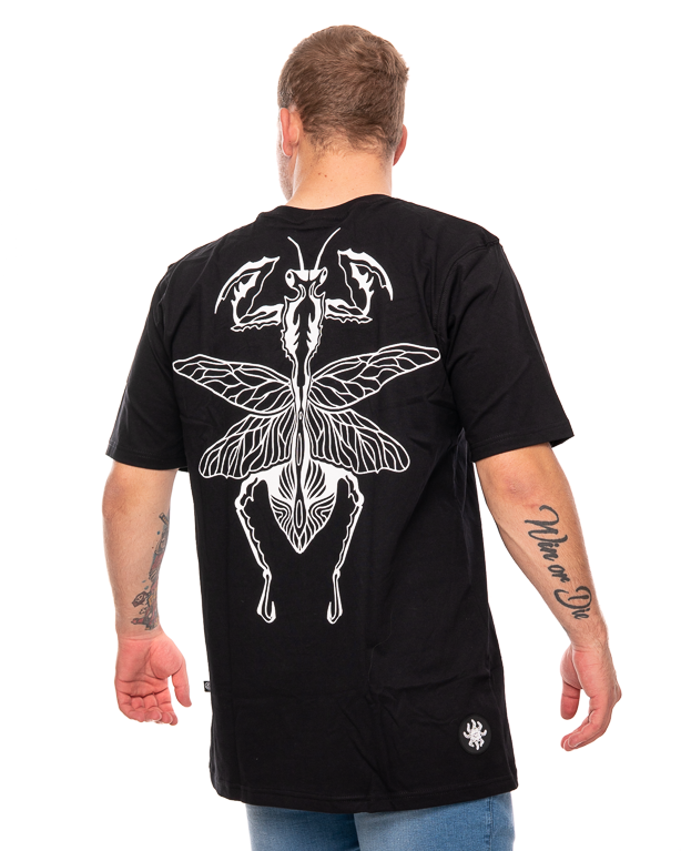 Koszulka Brain Dead Familia Mantis Czarna