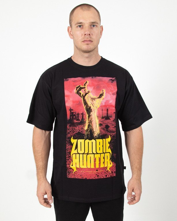 Koszulka Brain Dead Familia Zombie Hunter Black