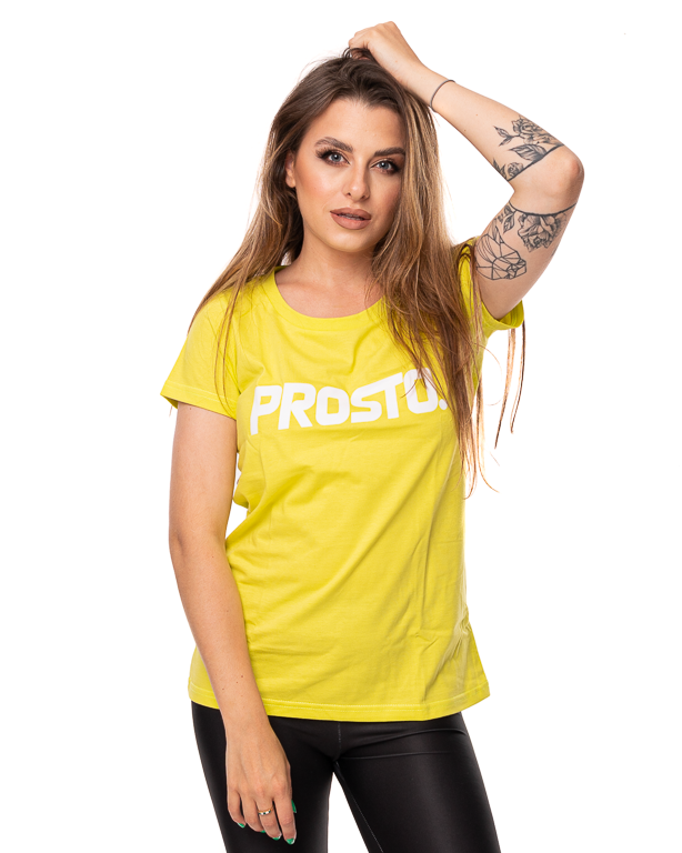 Koszulka Damska Prosto Classic  Neonowa
