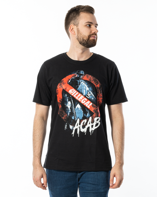 Koszulka Illegal ACAB Czarna