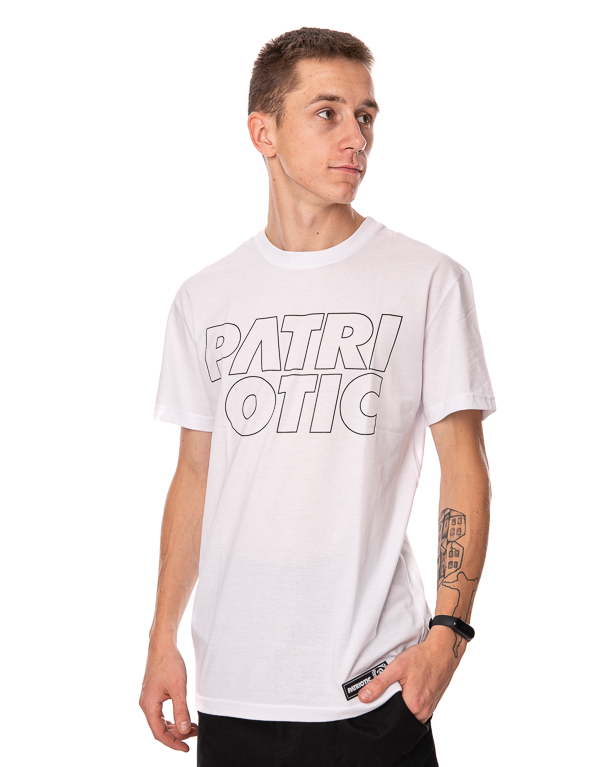 Koszulka Patriotic Cls Contour Biała