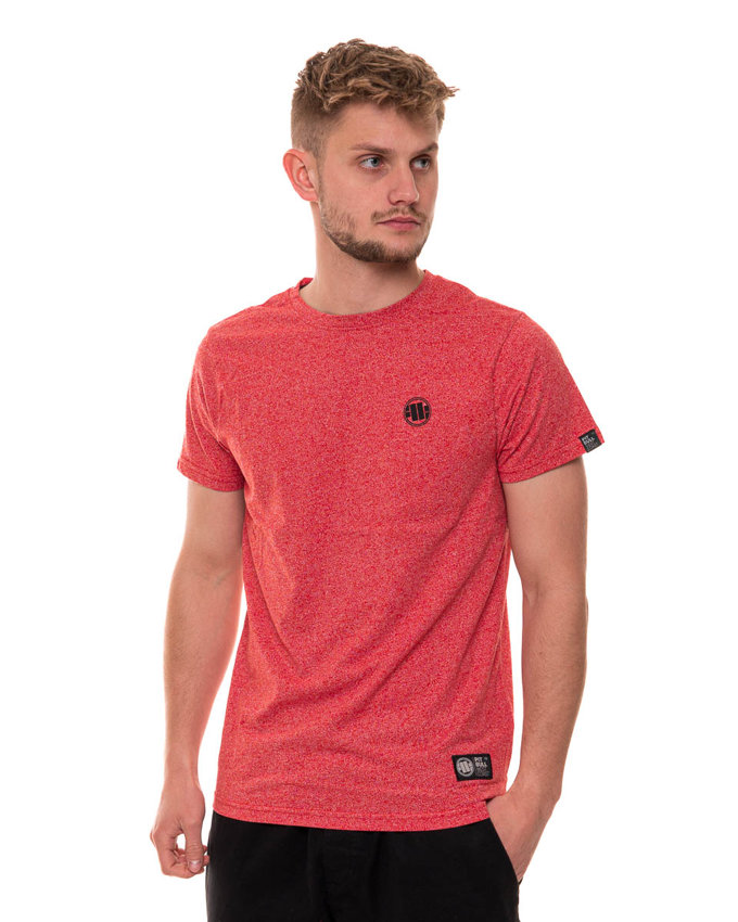 Koszulka Pit Bull Custom Fit 190 Small logo Czerwona