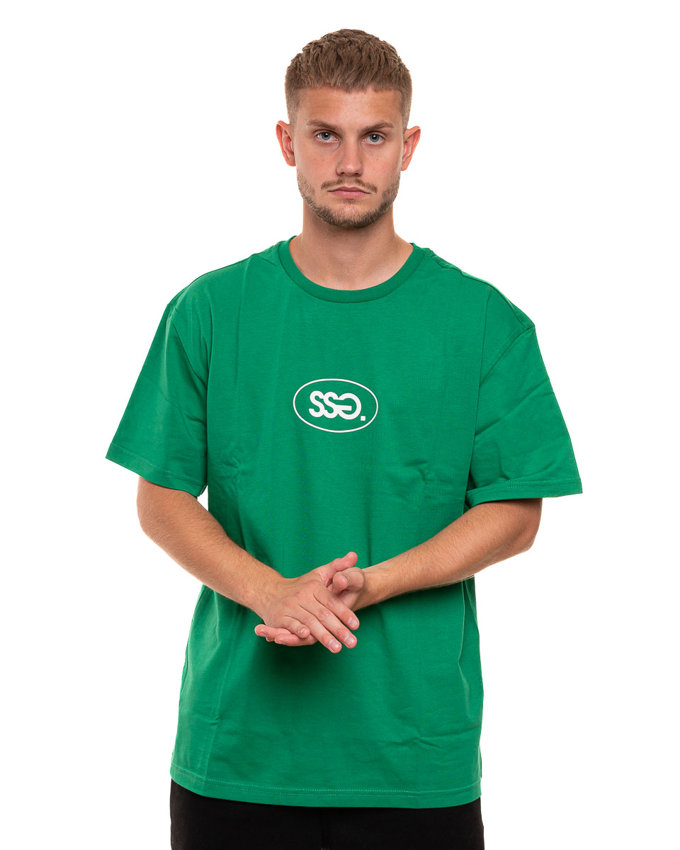 Koszulka Ssg Oval Frame Basic Logo Zielona