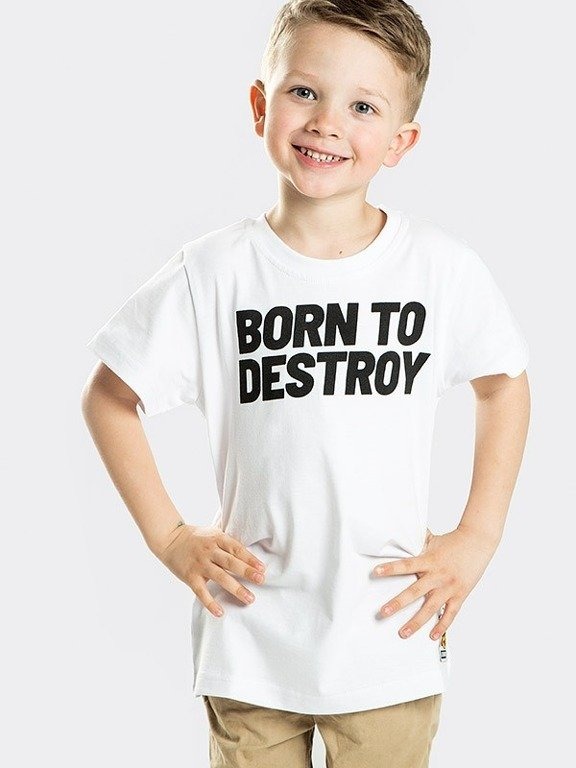 Koszulka Stoprocent Kid Destroy White