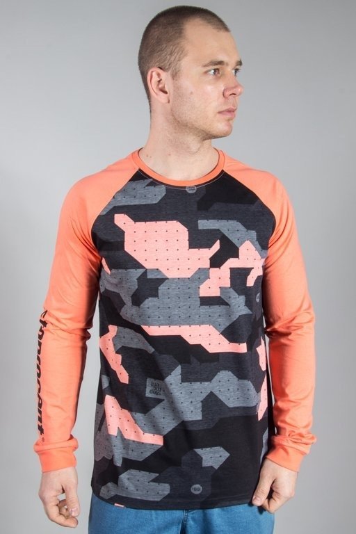 Longsleeve Stoprocent Camo18 Coral