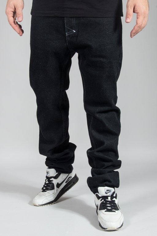 MASS JEANS SIGNATURE TAPERED FIT BLACK