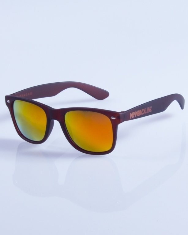 NEW BAD LINE OKULARY CLASSIC MIRROR RUBBER 322