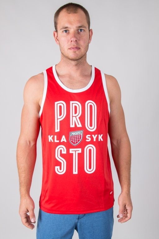 PROSTO TANK TOP PLAY BALL RED