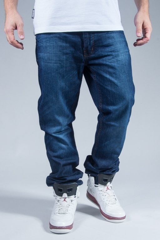 ROCAWEAR PANTS JEANS RELAXED FIT MID BLUE