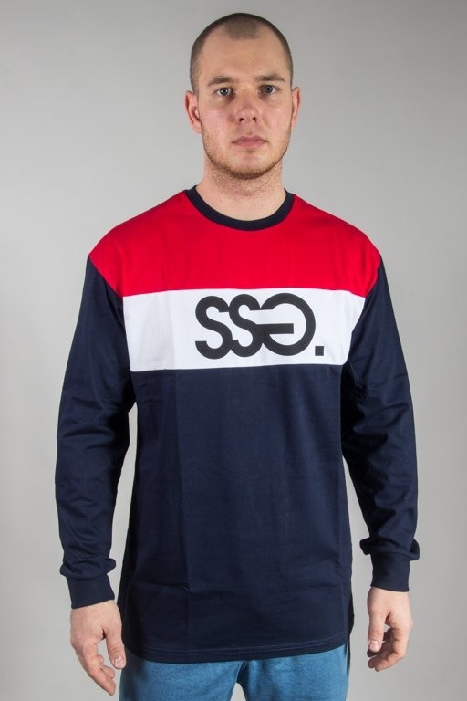 SSG LONGSLEEVE COLORS RED-NAVY