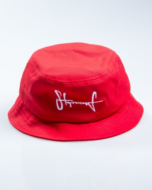 STOPROCENT BUCKET HAT RED