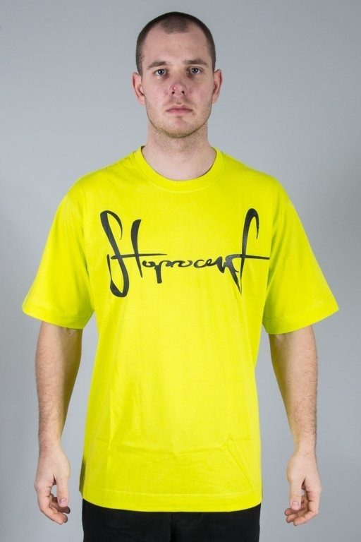 STOPROCENT T-SHIRT TAG16 TOXIC YELLOW