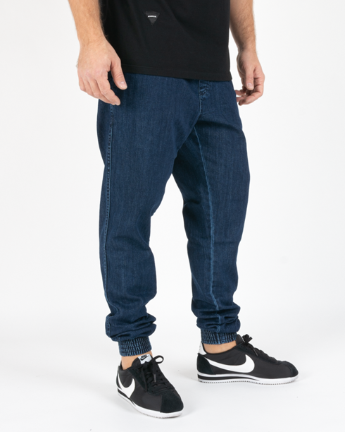 Spodnie Jeans Jogger Fit Bor Medium Blue