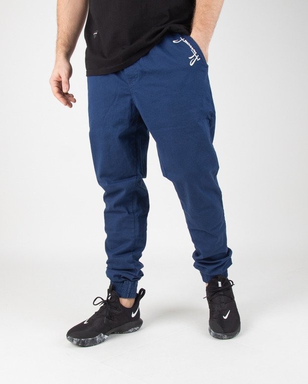 Spodnie Stoprocent Chino Jogger Classic19 Blue